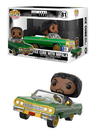 Figurine Funko Pop! Rides N°81 - Ice Cube - En Impala